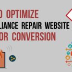 appliance service website conversion elements