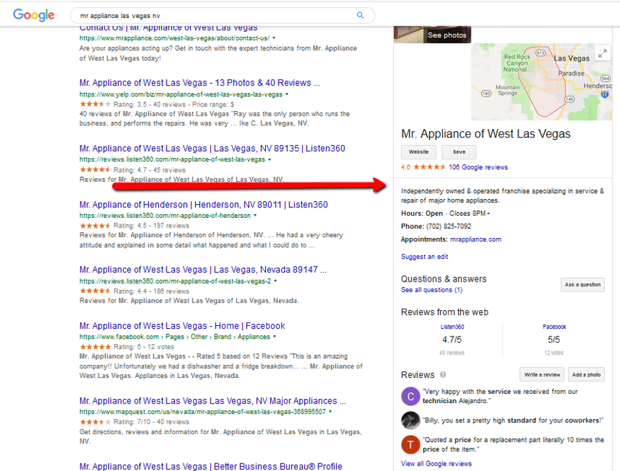 Air Conditioner Repair Or Appliance Repair Company Knowledge Graph