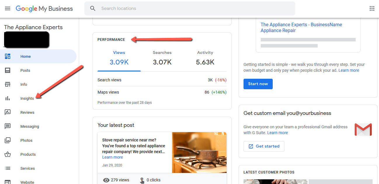 google my business insights api google my business insights api