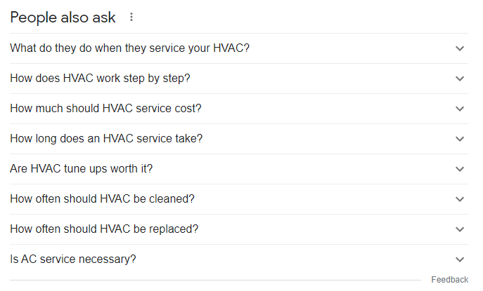 hvac service