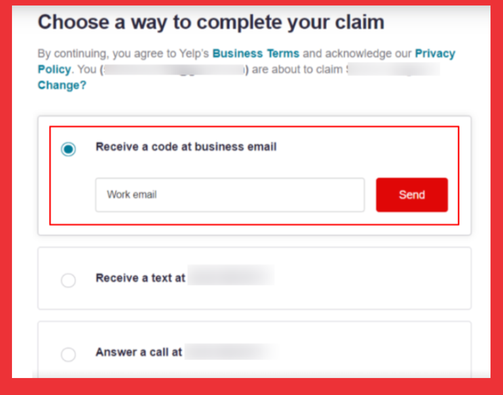 yelp business verification