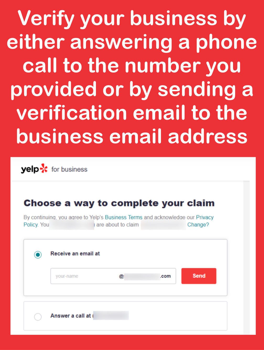 verify yelp business