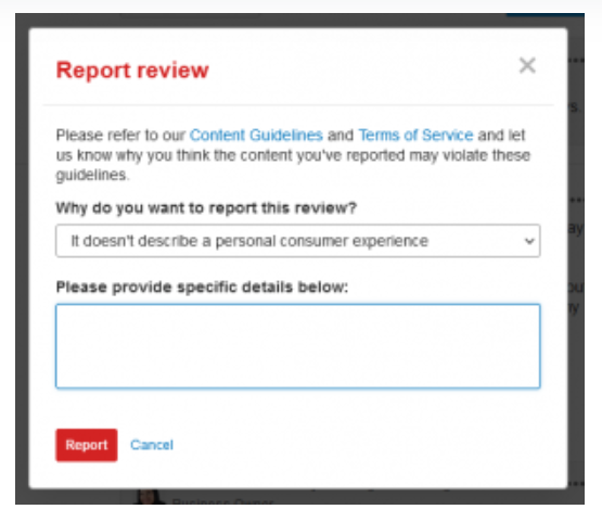 reporting reviewss