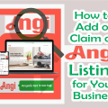 How to Claim or Add an Angi Listing