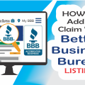Add or Claim Better Business Bureau Listing