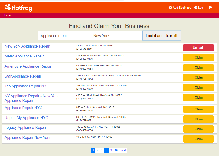 Find and Claim Your Business