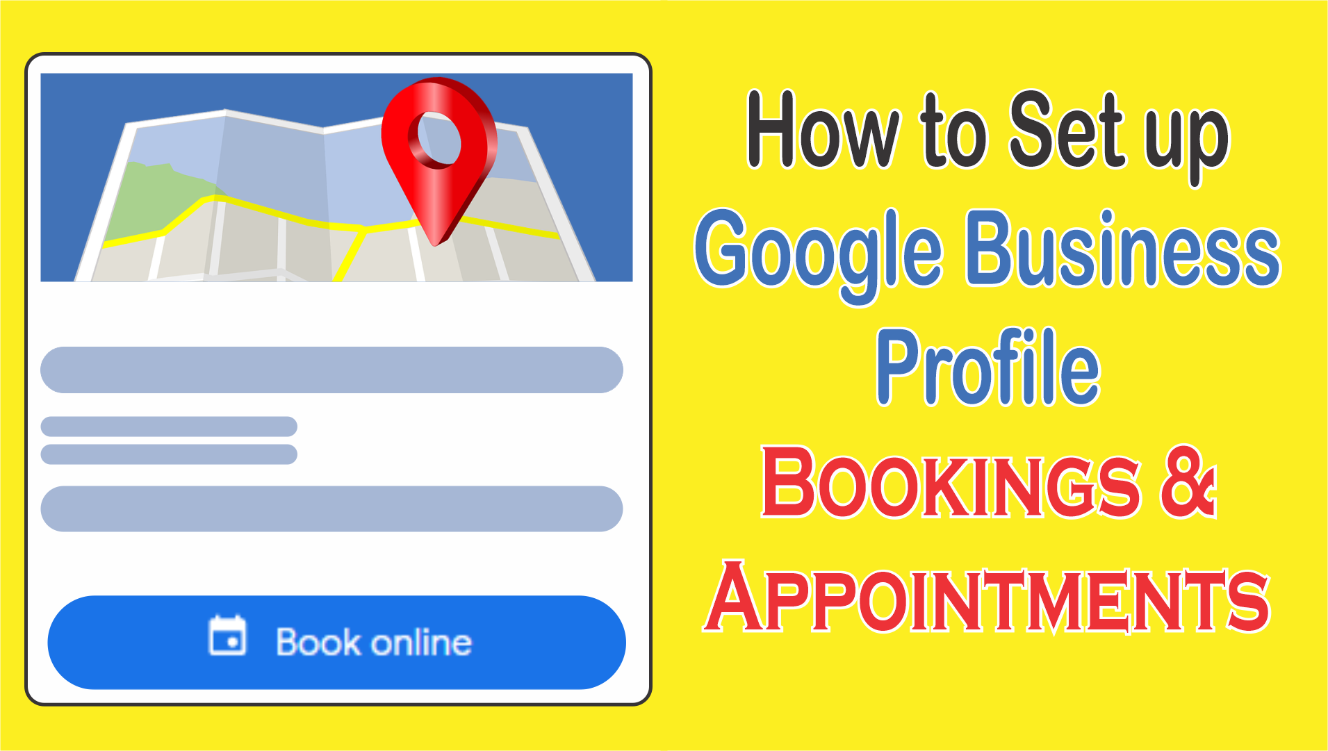 Google Business Profile Bookings & Appointments